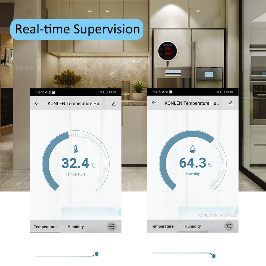 Tuya WIFI Temperature Humidity - مراجعة Digital Hygrometer Probe وسعره