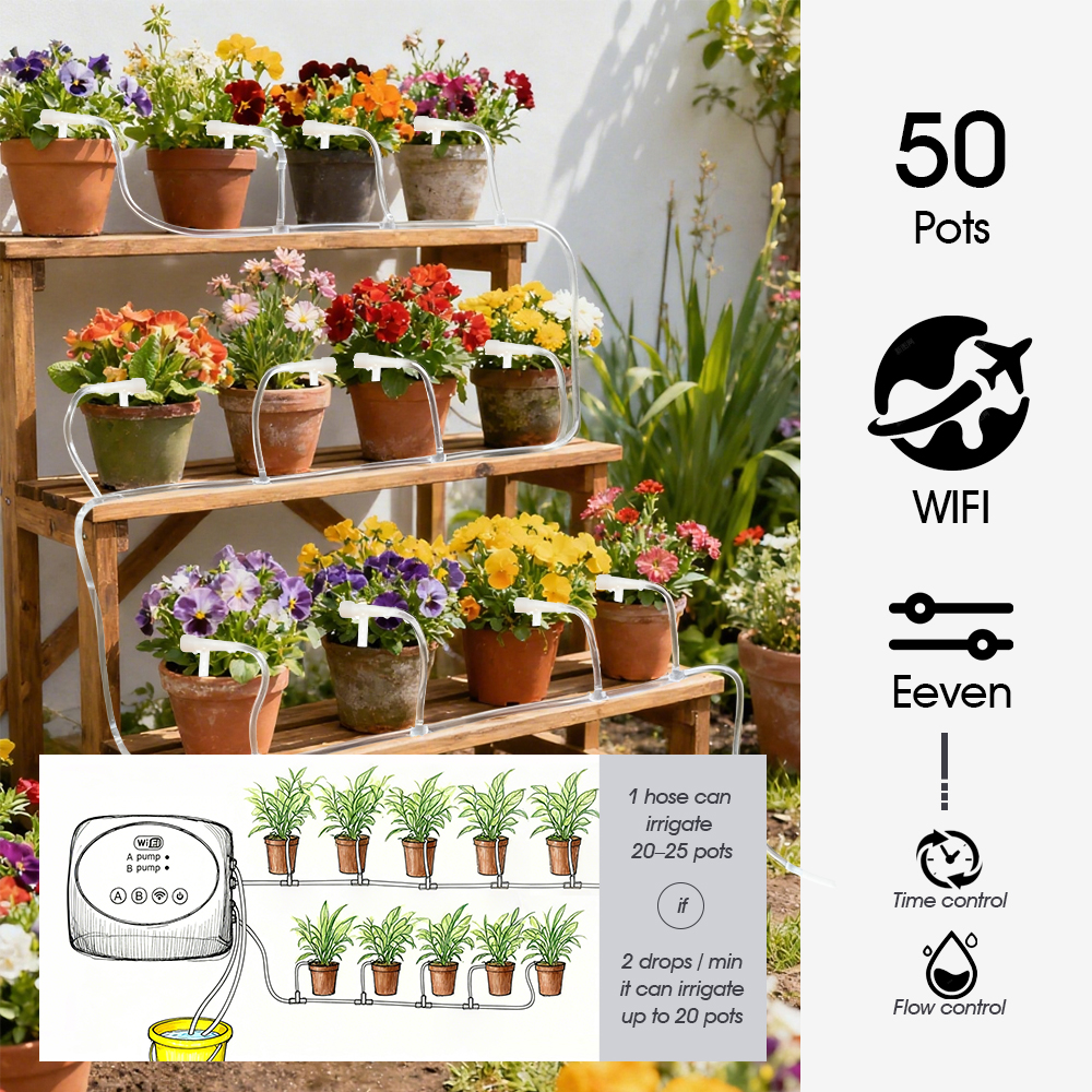 Wifi Timer Dual Outlets Pump D - مراجعة Timer Dual Outlet وسعره