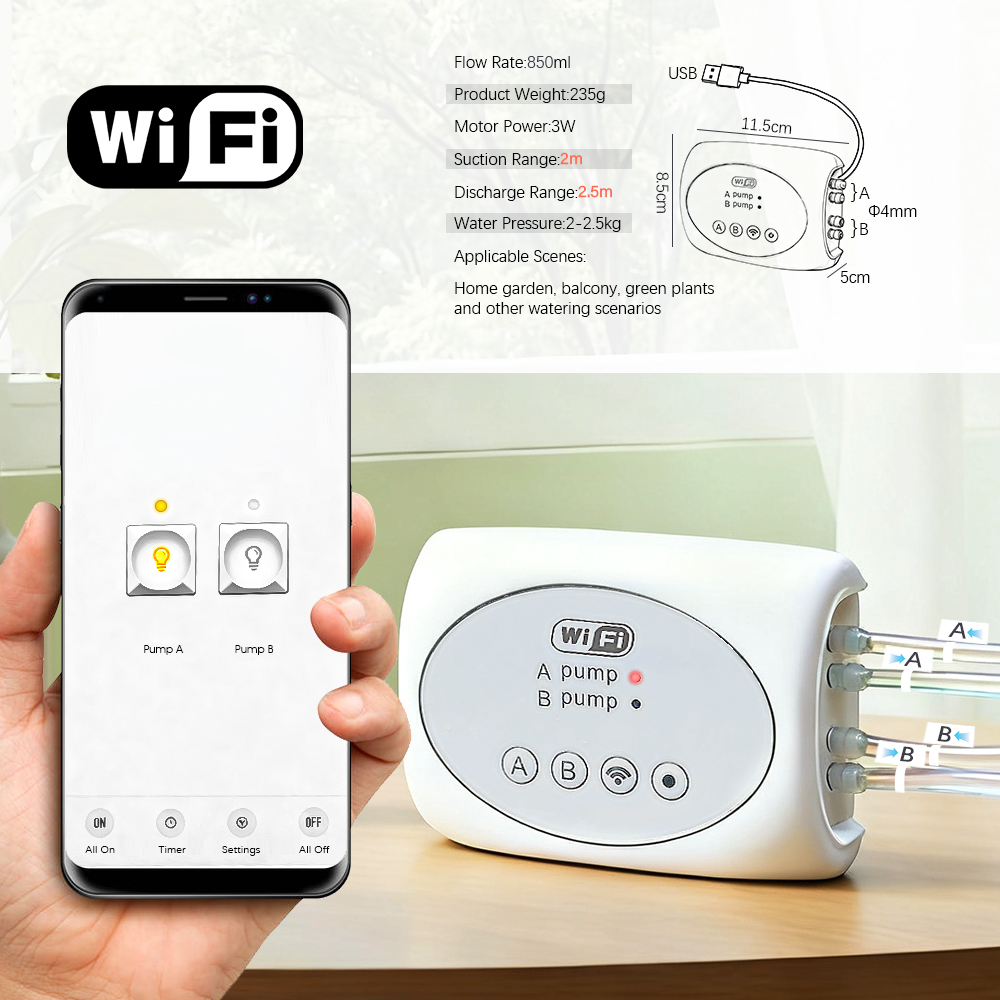 Wifi Timer Dual Outlets Pump D - مراجعة Timer Dual Outlet وسعره