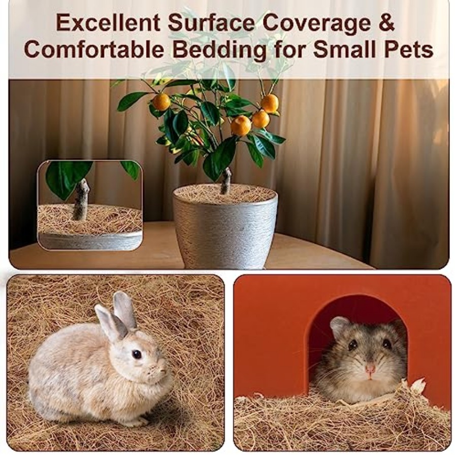 PCS Coconut Fiber for Bird Nes - مراجعة Substrate Coconut Fiber وسعره