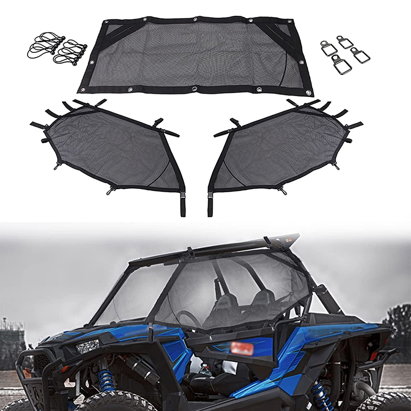 Front Rear Window Wind Screen  - مراجعة Screen Top Mesh وسعره