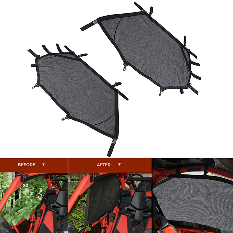 Front Rear Window Wind Screen  - مراجعة Screen Top Mesh وسعره