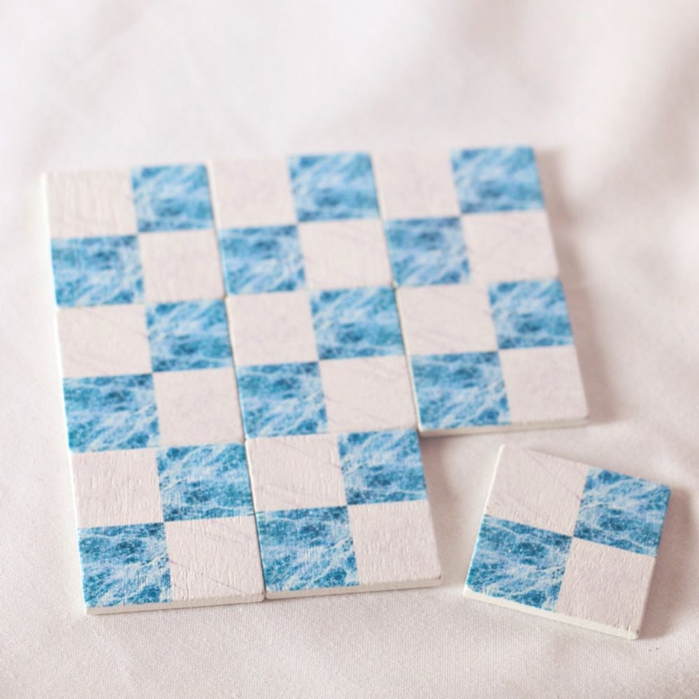 9pcs/set 1:6/1:12 Dollhouse Fu - مراجعة Ceramic Tile Floor وسعره