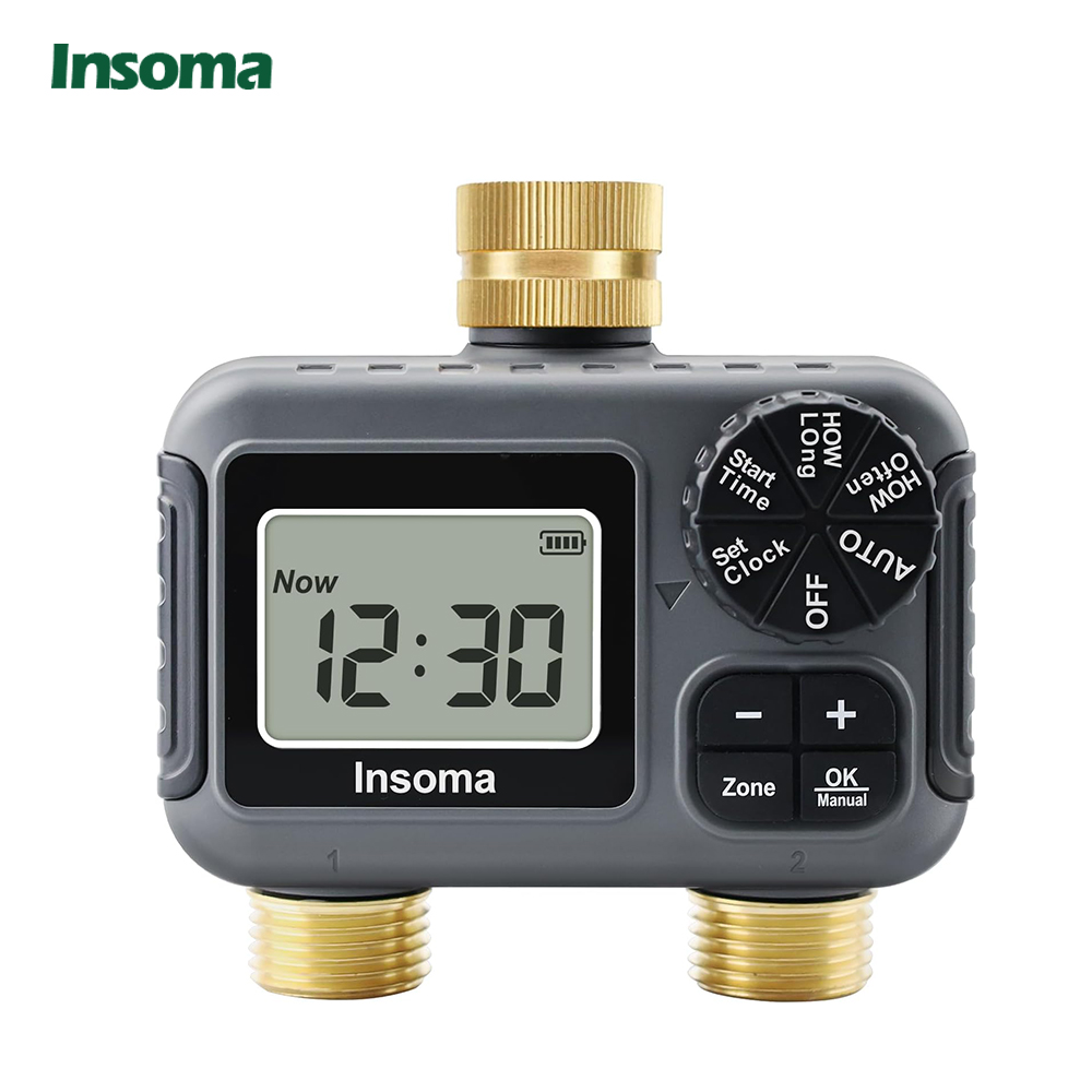 Insoma Smart Irrigation Wateri - مراجعة Timer Dual Outlet وسعره