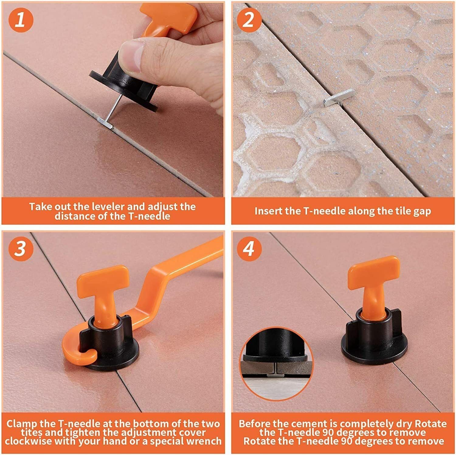 51Pcs Floor Tile Leveling Syst - مراجعة Ceramic Tile Floor وسعره