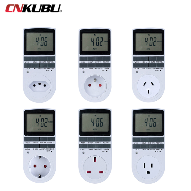 7 Days Programmable Timer Sock - مراجعة Timer Dual Outlet وسعره