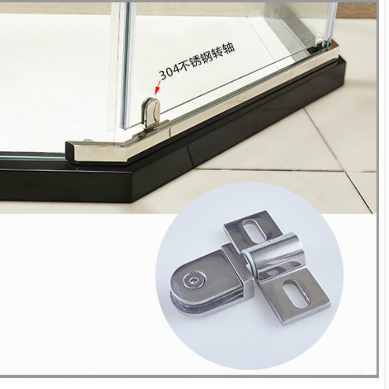 Bathroom glass door clip/clamp - مراجعة Glass Door Hinge وسعره