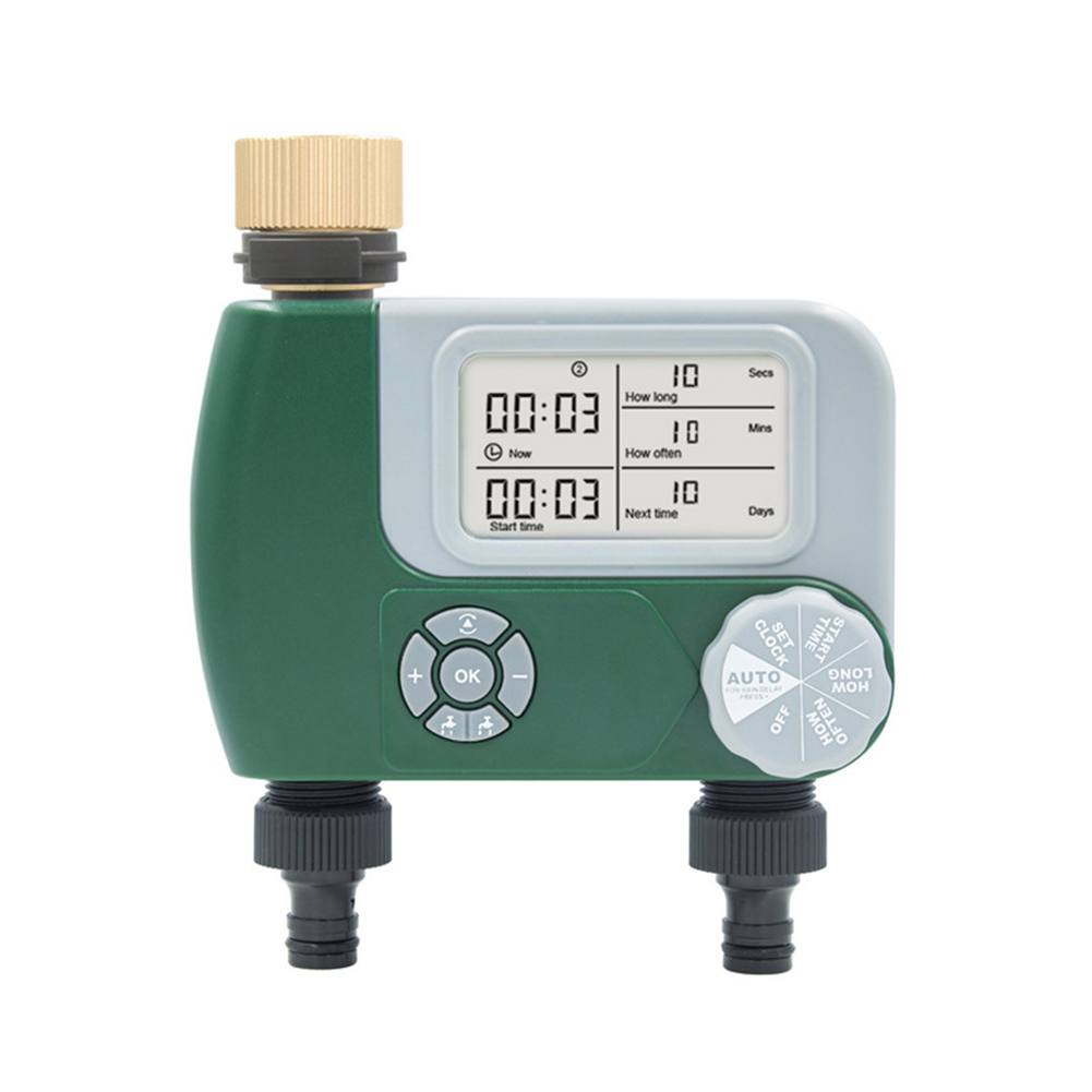 Electronic Garden Hose Water T - مراجعة Timer Dual Outlet وسعره