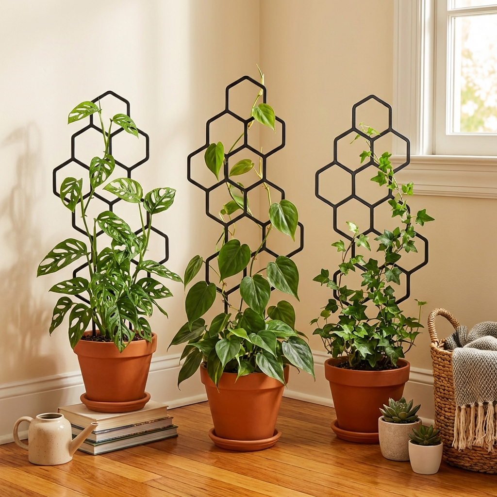 2-Pack 14.96x5.91 Honeycomb Cl - مراجعة Vine Climbing Plastic وسعره