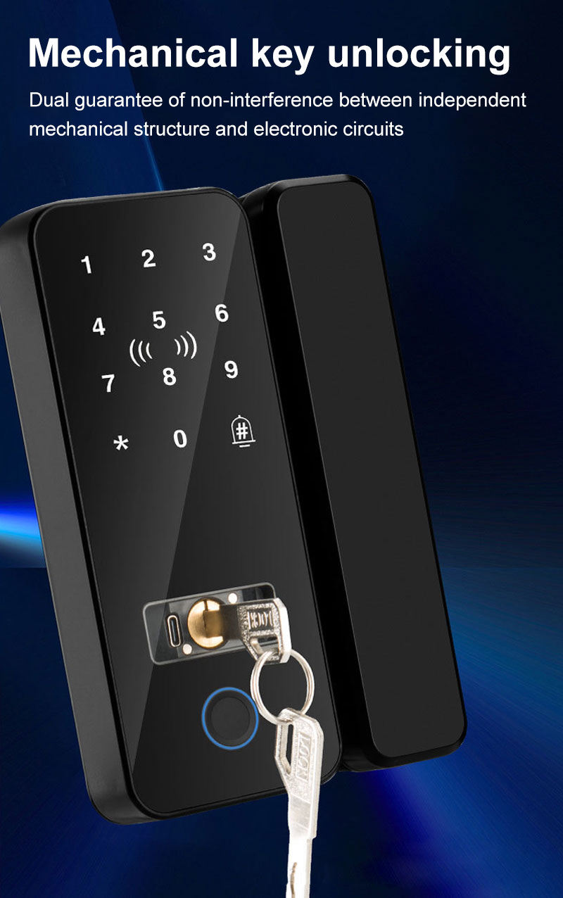 Bluetooth Electronic Glass LOC - مراجعة Glass Door Hinge وسعره
