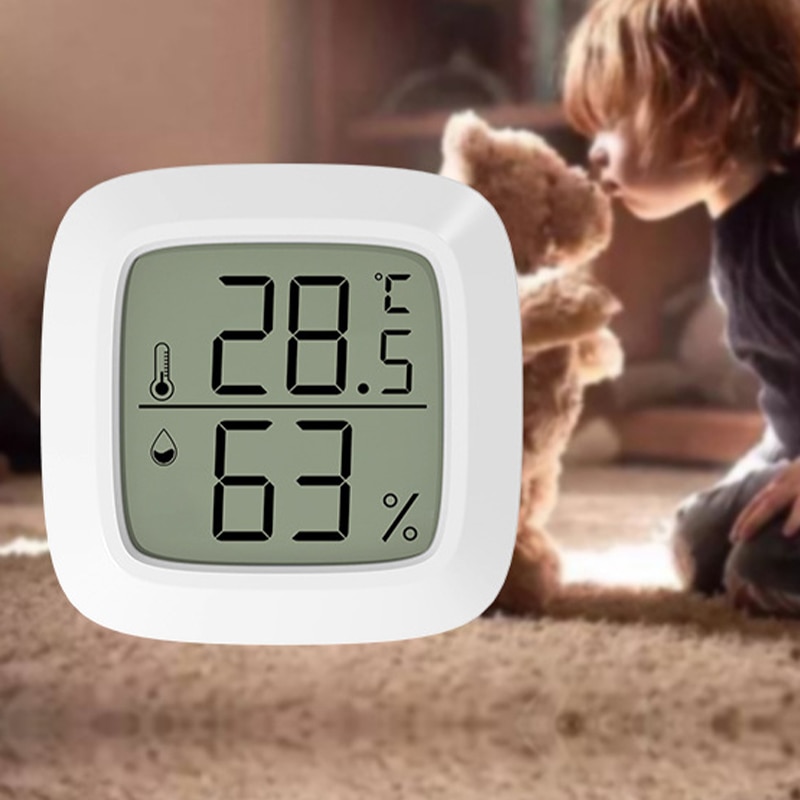 Mini LCD Digital Thermometer H - مراجعة Digital Hygrometer Probe وسعره