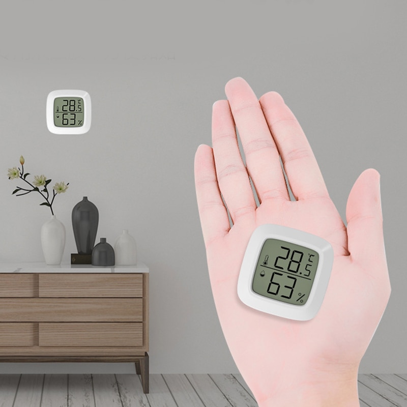 Mini LCD Digital Thermometer H - مراجعة Digital Hygrometer Probe وسعره