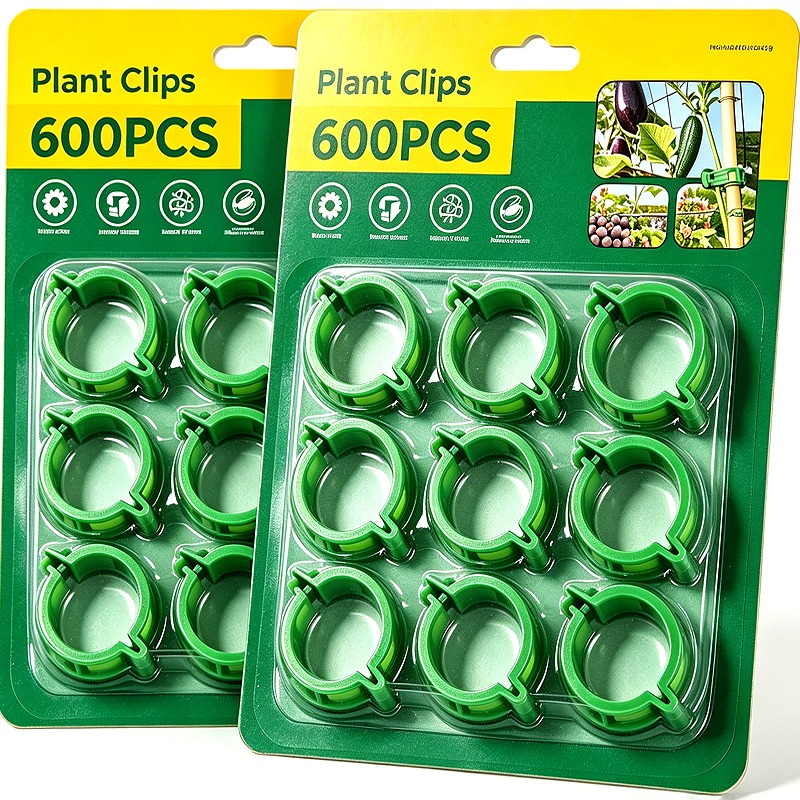 600/10x Plant Support Clips Cl - مراجعة Vine Climbing Plastic وسعره