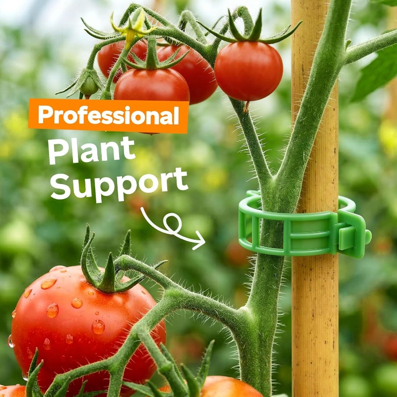 600/10x Plant Support Clips Cl - مراجعة Vine Climbing Plastic وسعره