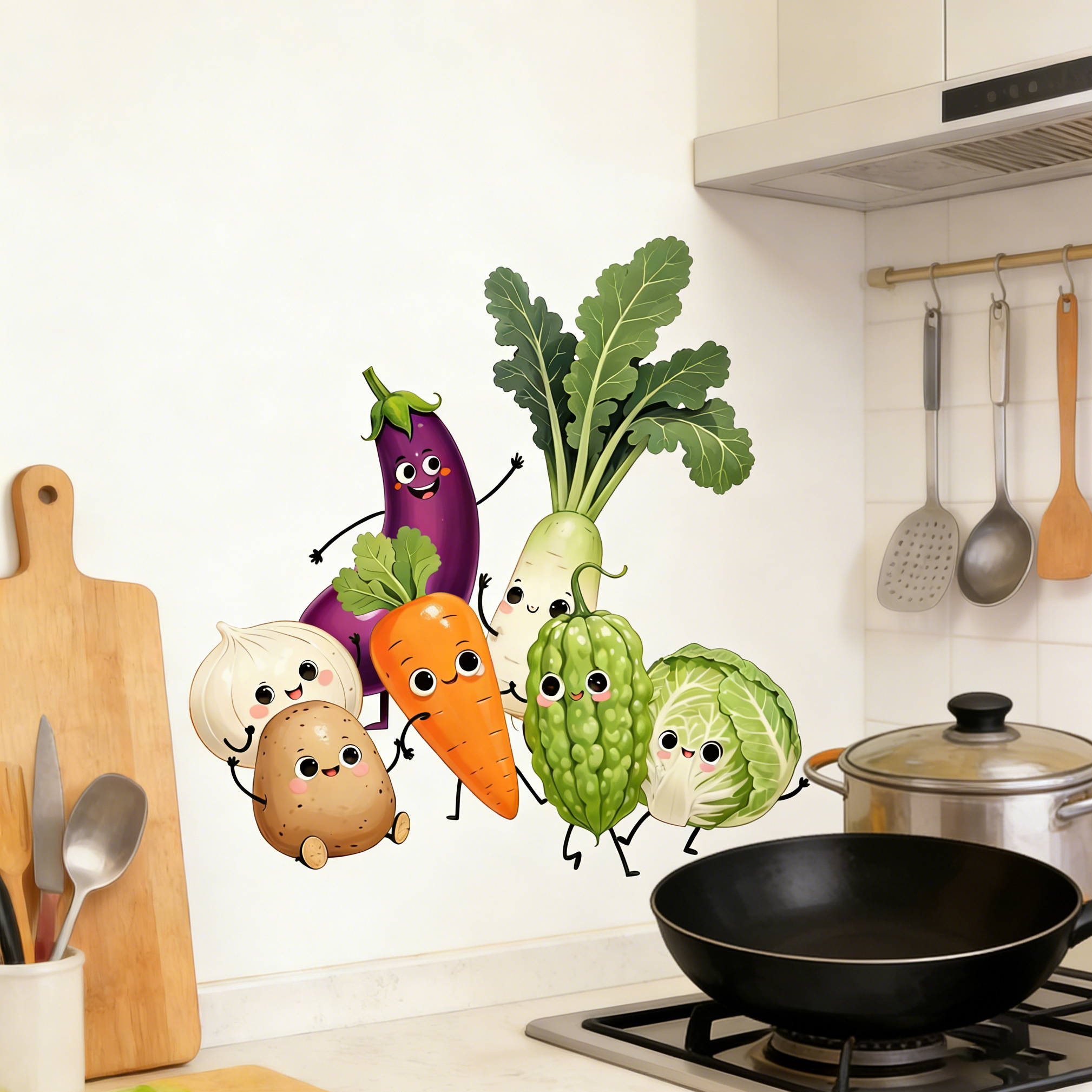 Emotionally Expressive Vegetab - مراجعة Pvc Panel Background وسعره