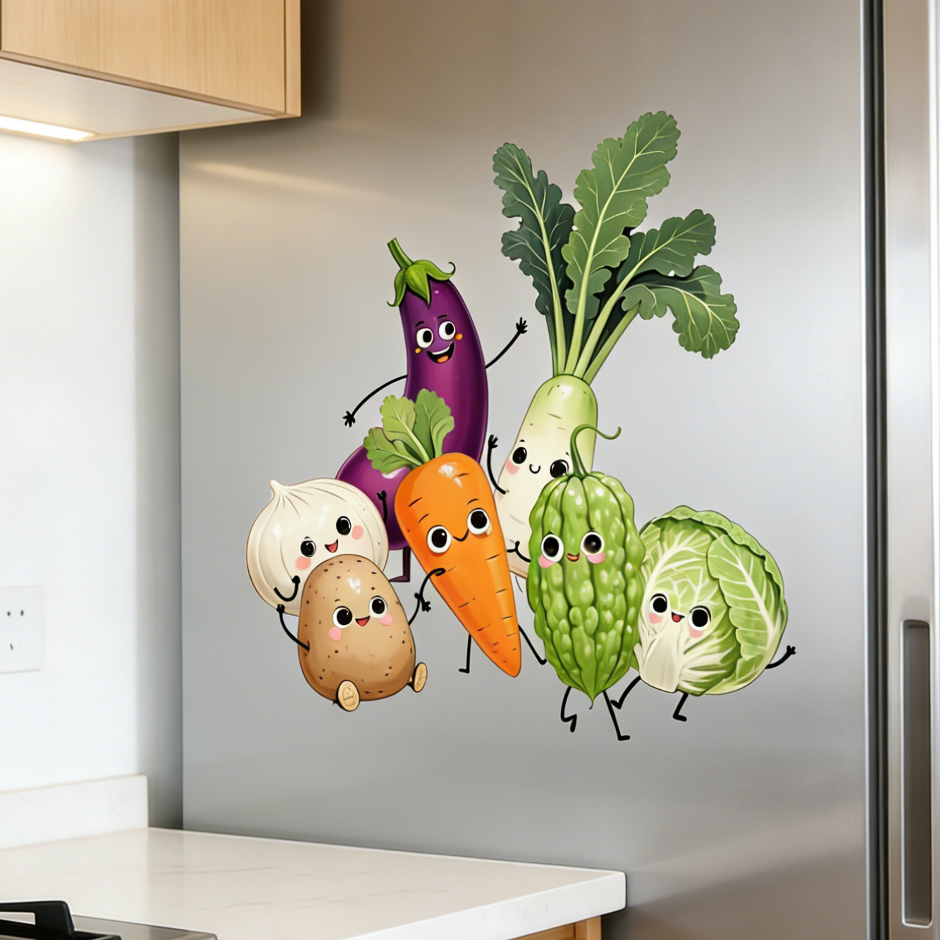 Emotionally Expressive Vegetab - مراجعة Pvc Panel Background وسعره