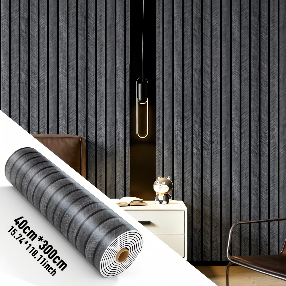 Self-Adhesive Wood Grain Wall  - مراجعة Pvc Panel Background وسعره