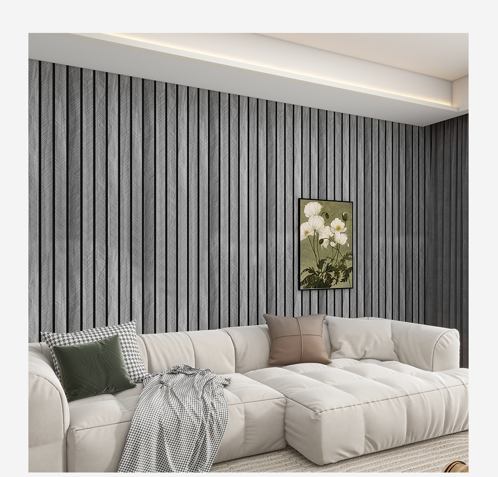 Self-Adhesive Wood Grain Wall  - مراجعة Pvc Panel Background وسعره