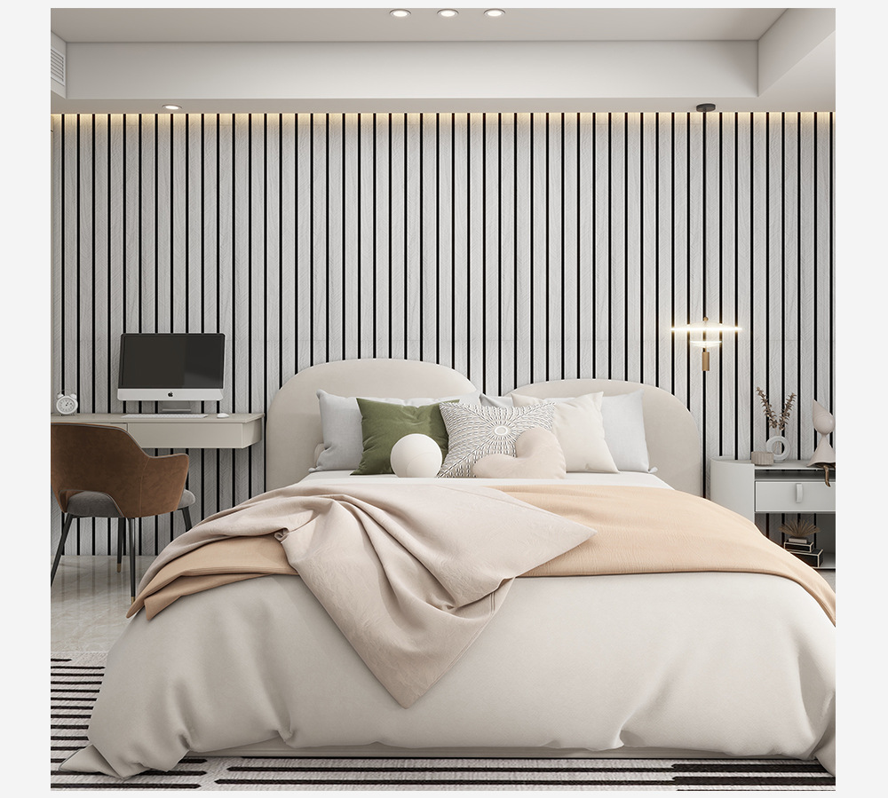 Self-Adhesive Wood Grain Wall  - مراجعة Pvc Panel Background وسعره