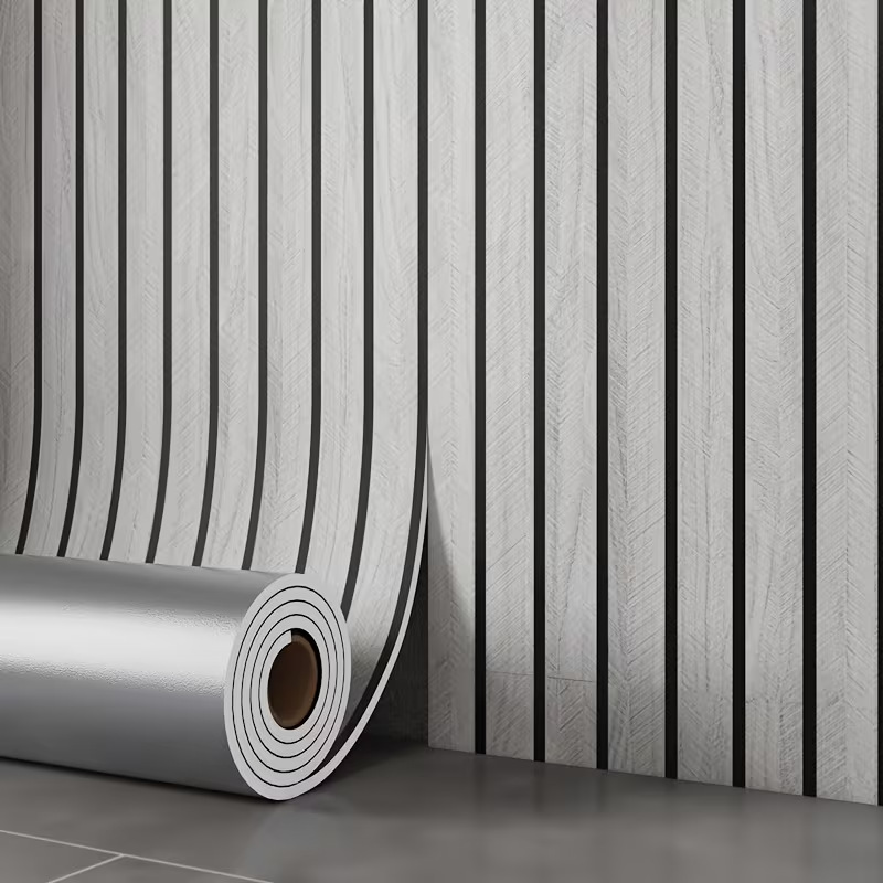 Self-Adhesive Wood Grain Wall  - مراجعة Pvc Panel Background وسعره