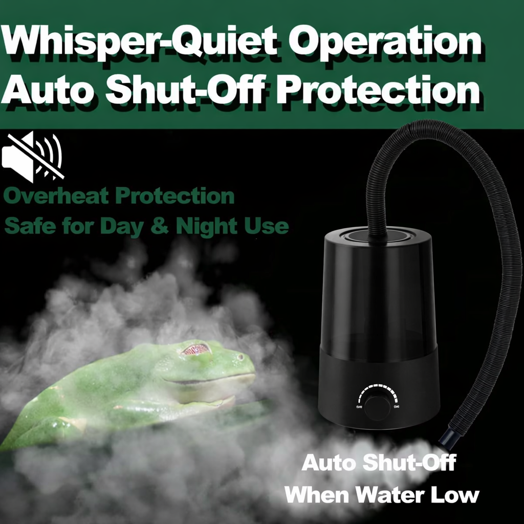 Reptile Humidifier Terrarium F - مراجعة Terrarium Fogger Ultrasonic وسعره
