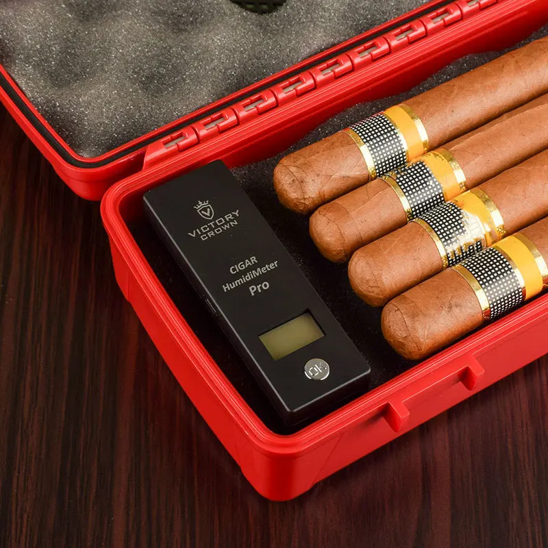 Cigar Moisture Meter Hygromete - مراجعة Digital Hygrometer Probe وسعره