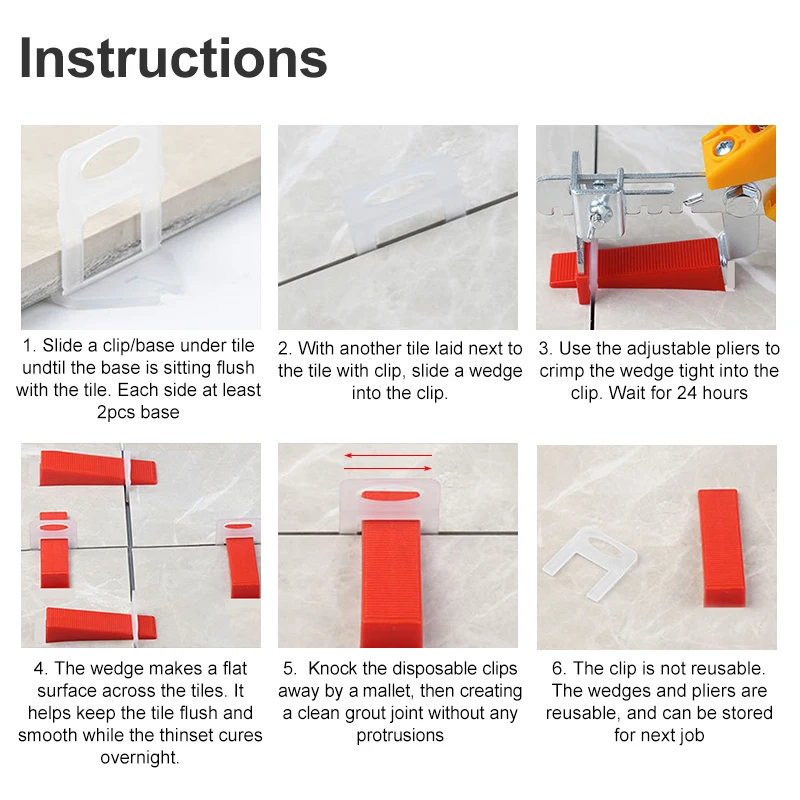 100pcs 1/1.5/2/2.5/3mm Ceramic - مراجعة Ceramic Tile Floor وسعره