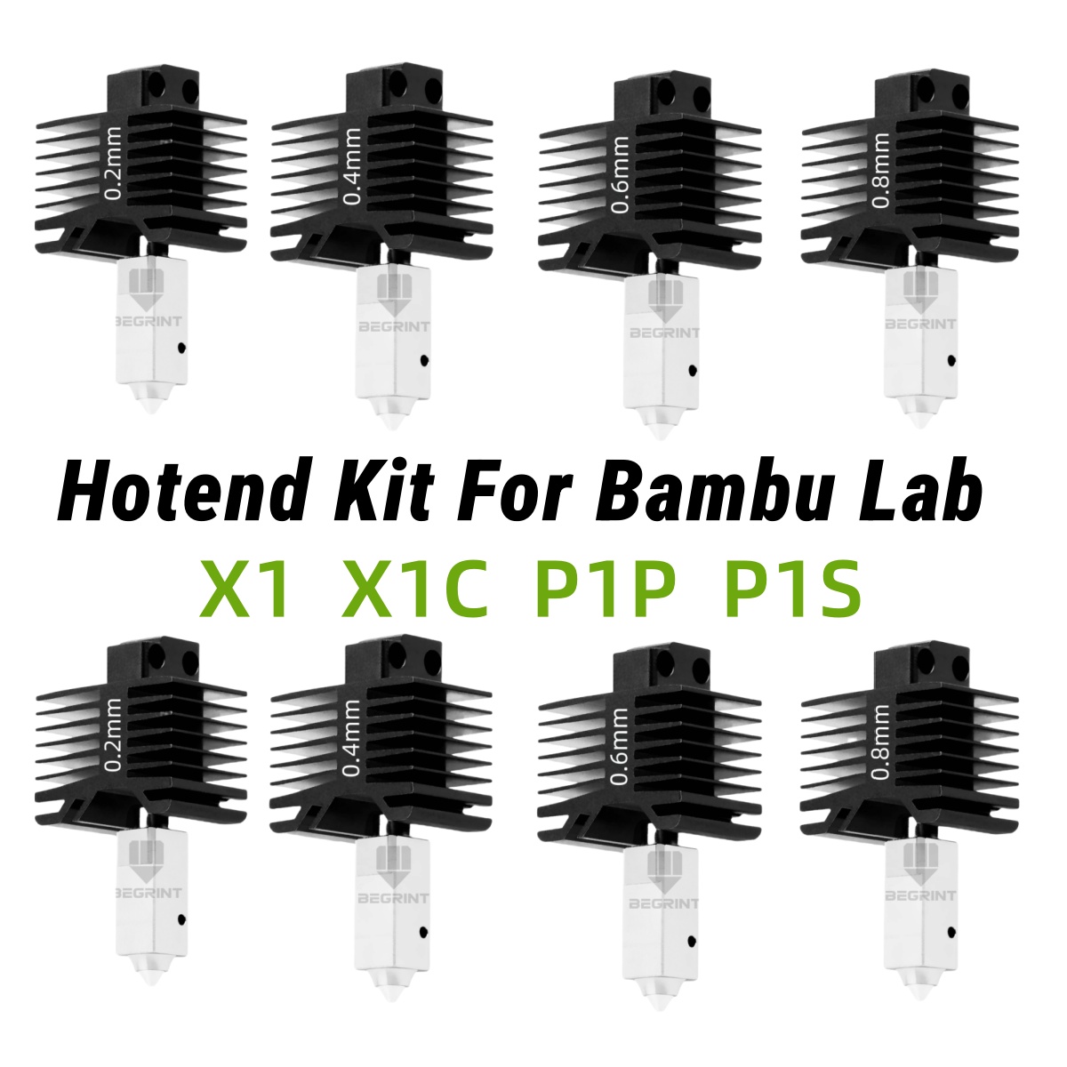 NEW Hotend Kit For Bambu Lab X - مراجعة Ceramic Heat Emitter وسعره