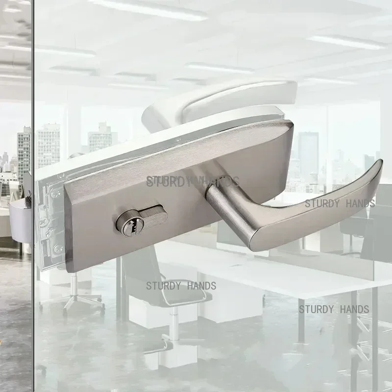 Office Glass Door Lock Bathroo - مراجعة Glass Door Hinge وسعره