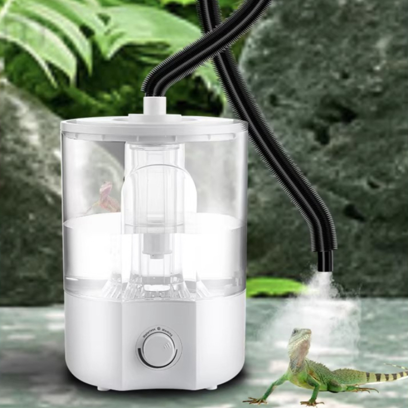 Reptile Humidifier Adjustable  - مراجعة Terrarium Fogger Ultrasonic وسعره