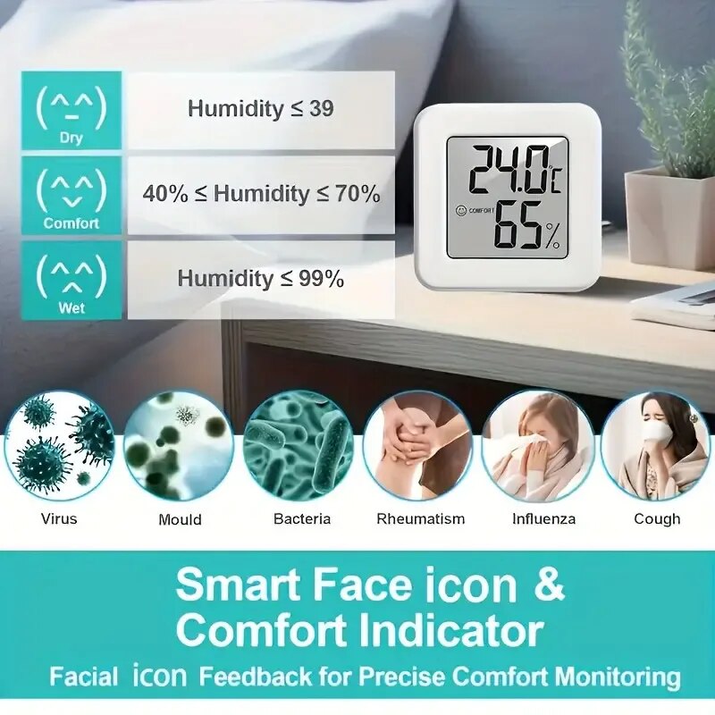 Digital Hygrometer Thermometer - مراجعة Digital Hygrometer Probe وسعره