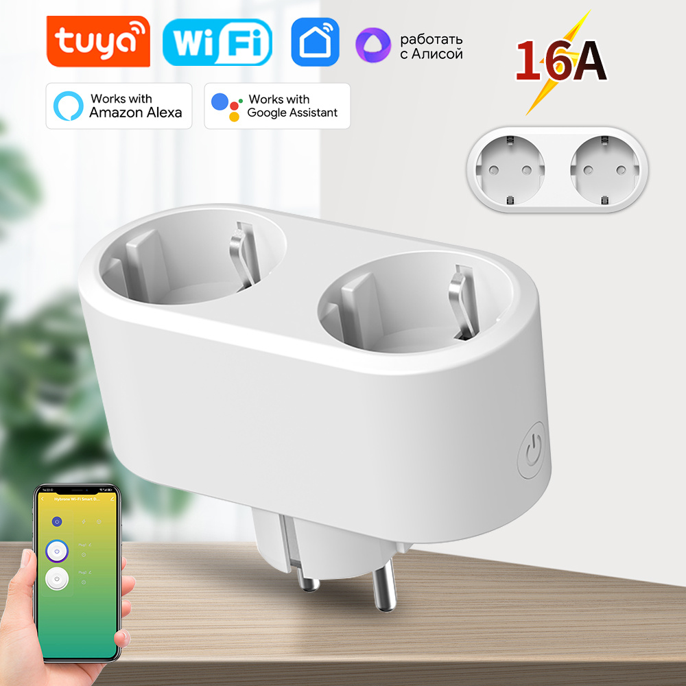 WiFi Smart Plug Dual Outlet 16 - مراجعة Timer Dual Outlet وسعره