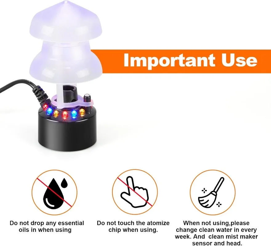 Ultrasonic Atomizer Mist Maker - مراجعة Terrarium Fogger Ultrasonic وسعره