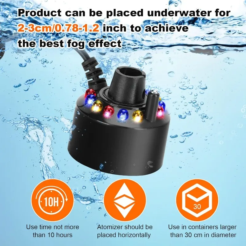 Ultrasonic Atomizer Mist Maker - مراجعة Terrarium Fogger Ultrasonic وسعره