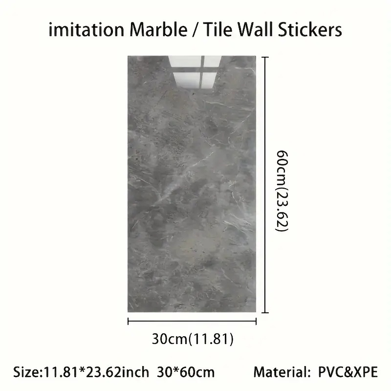 30cm*60cm Imitation Marble Til - مراجعة Pvc Panel Background وسعره