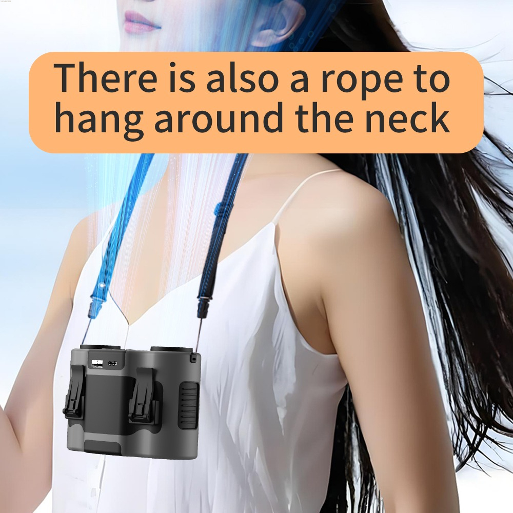 Portable Waist Clip Fan 5-spee - مراجعة Timer Dual Outlet وسعره