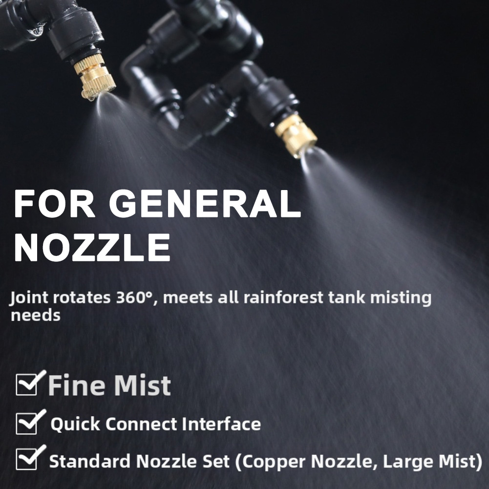 For Rainforest Water Tanks Rep - مراجعة Misting Nozzle Reptile وسعره