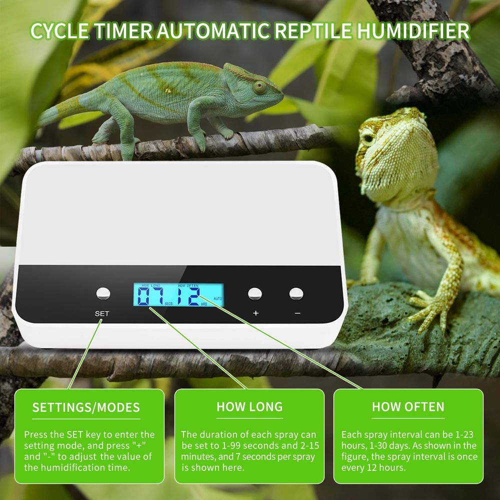 Automated Reptile Misting Syst - مراجعة Misting Nozzle Reptile وسعره