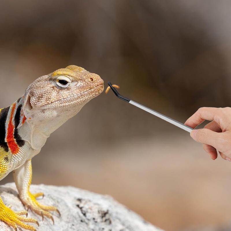 Extra Long Reptile Feeding Ton - مراجعة Feeding Tong Stainless وسعره