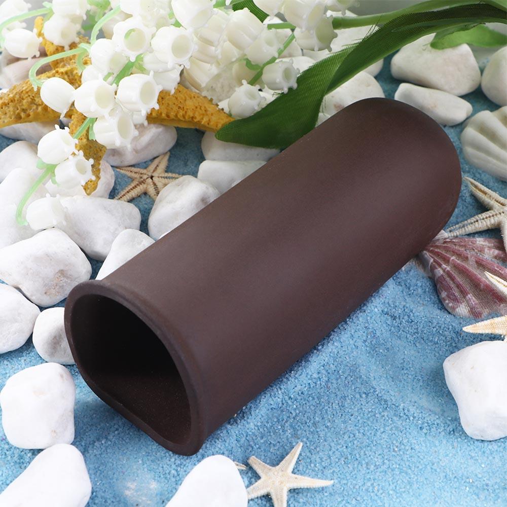 New Fish Tank Cave Aquarium Sh - مراجعة Hide Cave Ceramic وسعره