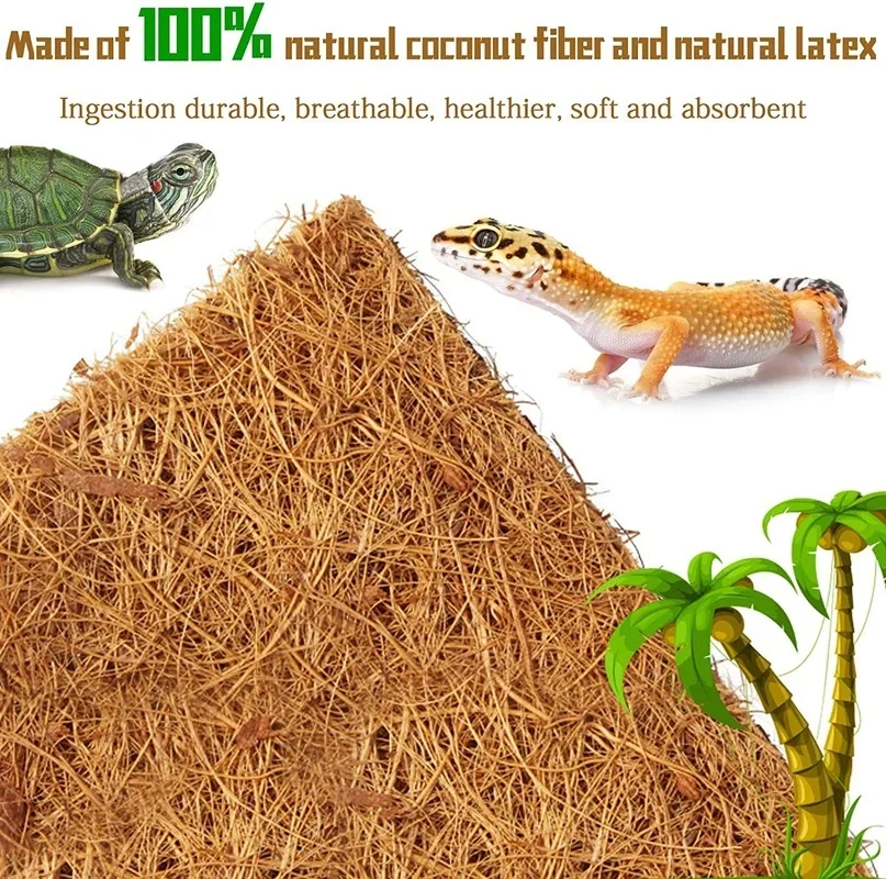 Reptile Carpet Natural Coconut - مراجعة Substrate Coconut Fiber وسعره