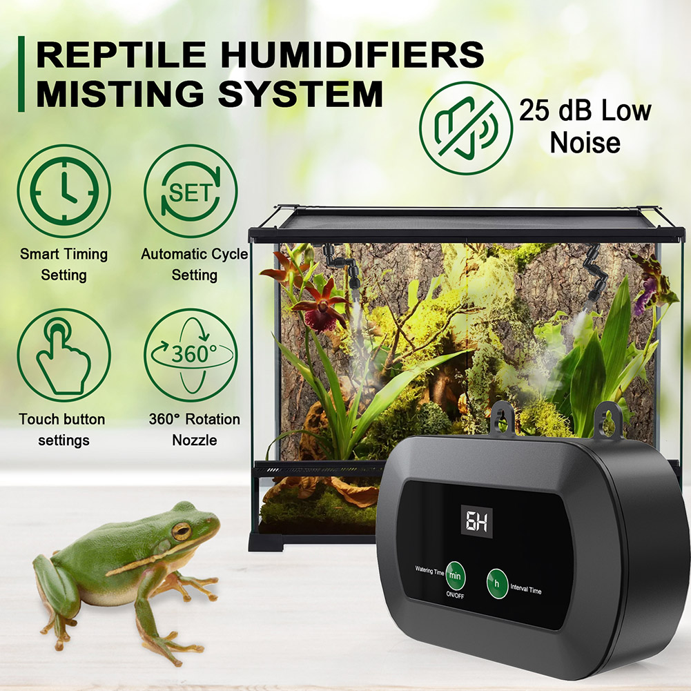 Automatic Reptile Mist Sprinkl - مراجعة Misting Nozzle Reptile وسعره