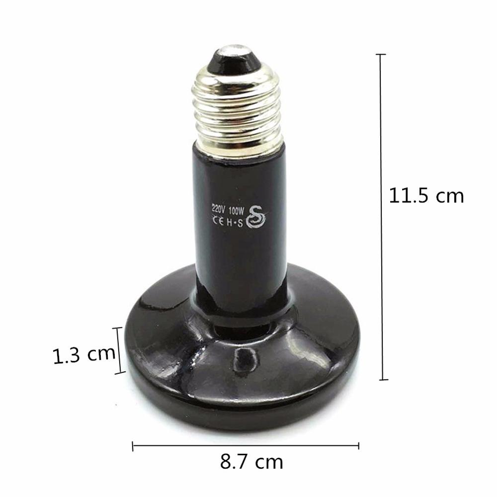 25W/50W/75W/100W/150W/200W  E2 - مراجعة Ceramic Heat Emitter وسعره