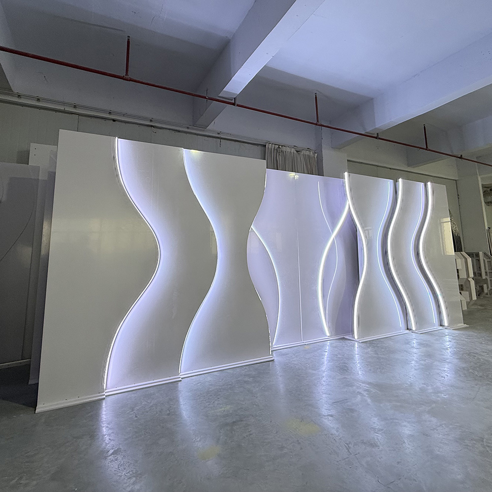 FSDKX New Style Event Stage PV - مراجعة Pvc Panel Background وسعره