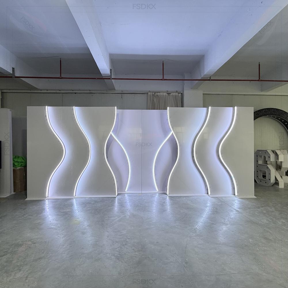 FSDKX New Style Event Stage PV - مراجعة Pvc Panel Background وسعره