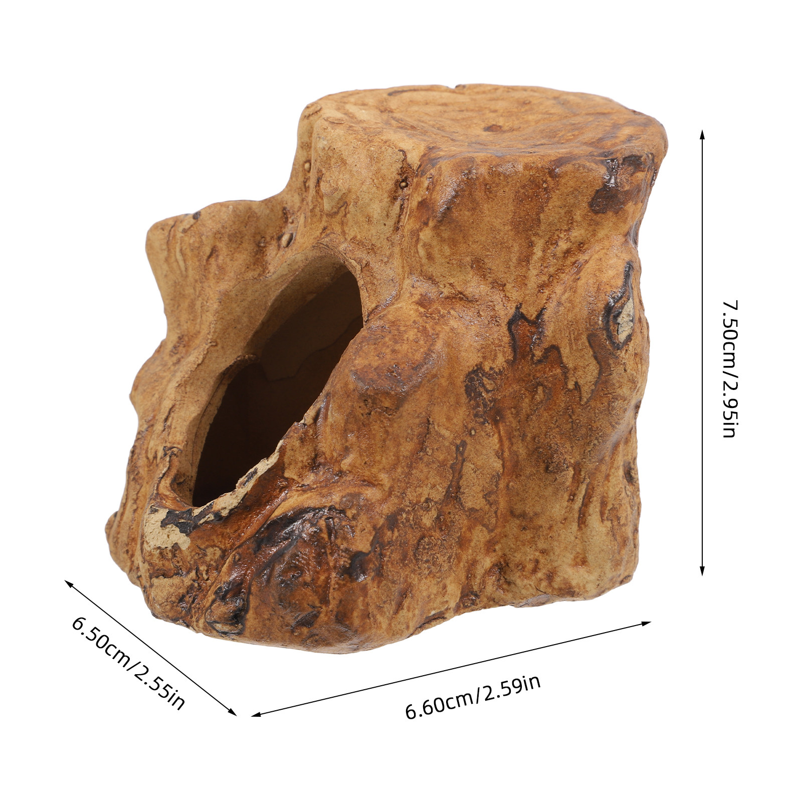 Pleco Caves for Aquarium Fish  - مراجعة Hide Cave Ceramic وسعره