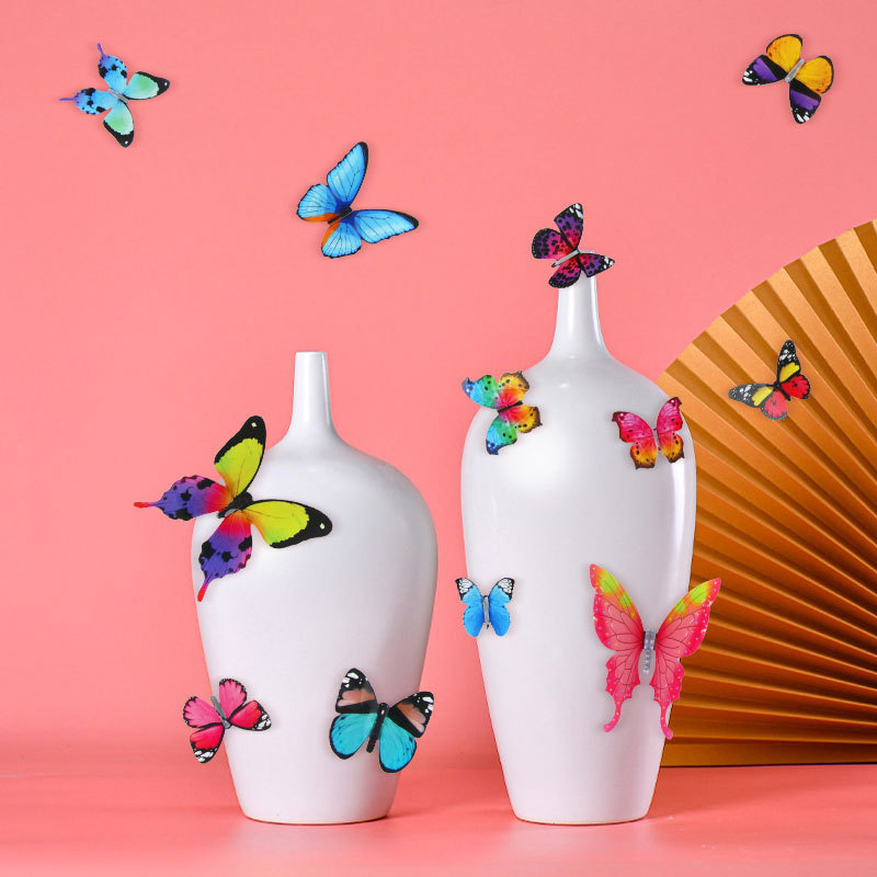 12Pcs 3D Butterfly Wall Sticke - مراجعة Pvc Panel Background وسعره