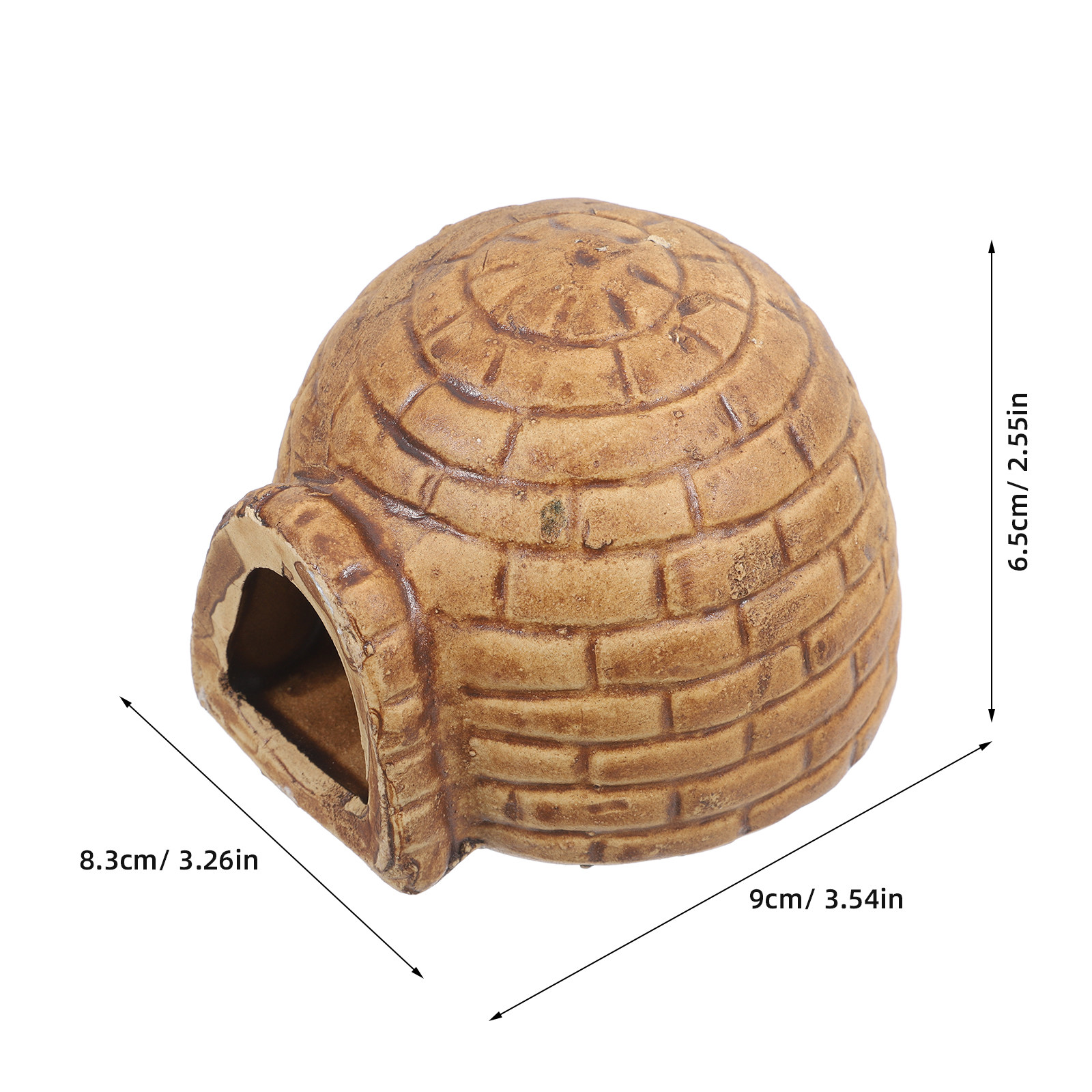 Pleco Caves Aquarium Fish Tank - مراجعة Hide Cave Ceramic وسعره