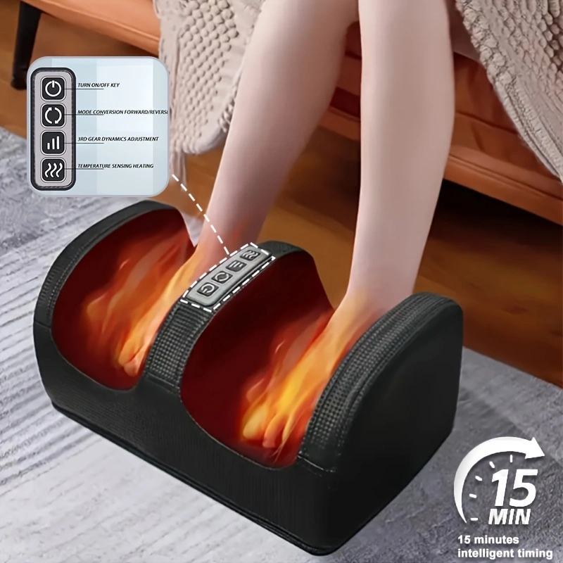 Heating and Kneading Foot Mass - مراجعة Timer Dual Outlet وسعره