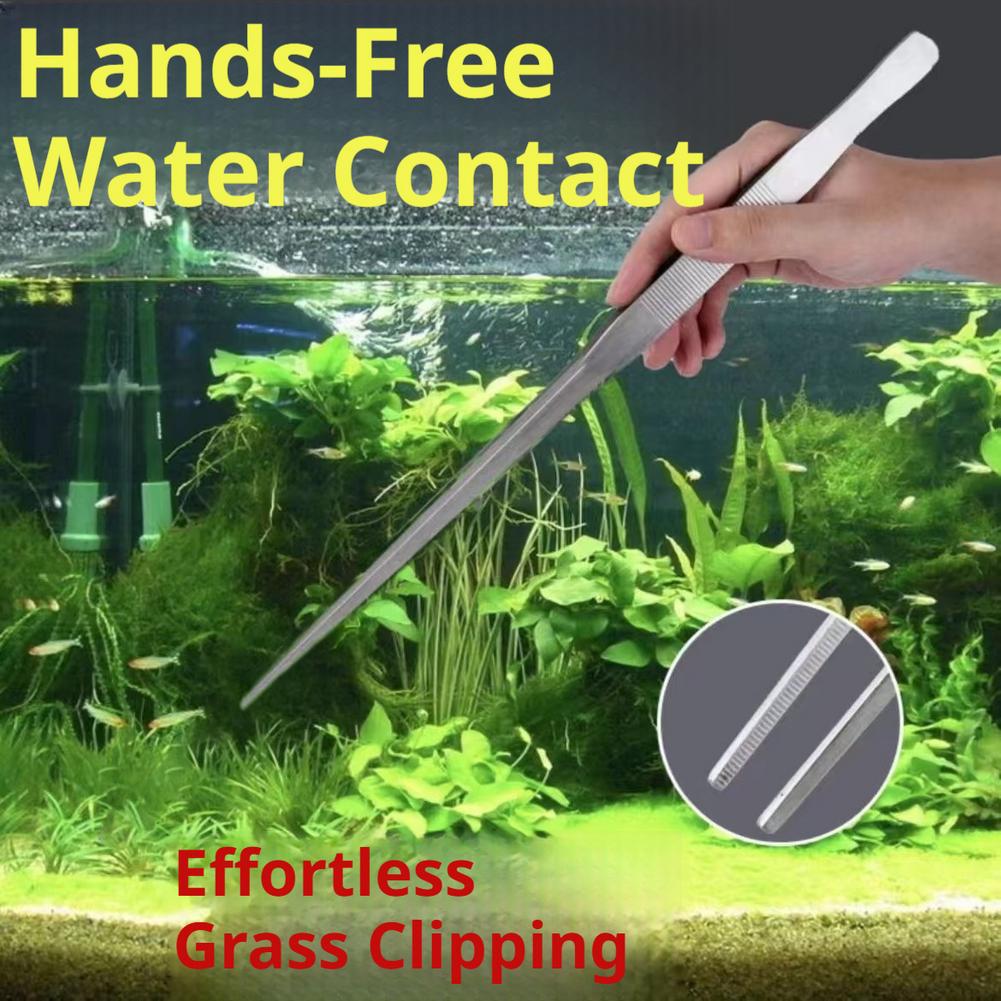 Stainless Steel Aquarium Tweez - مراجعة Feeding Tong Stainless وسعره